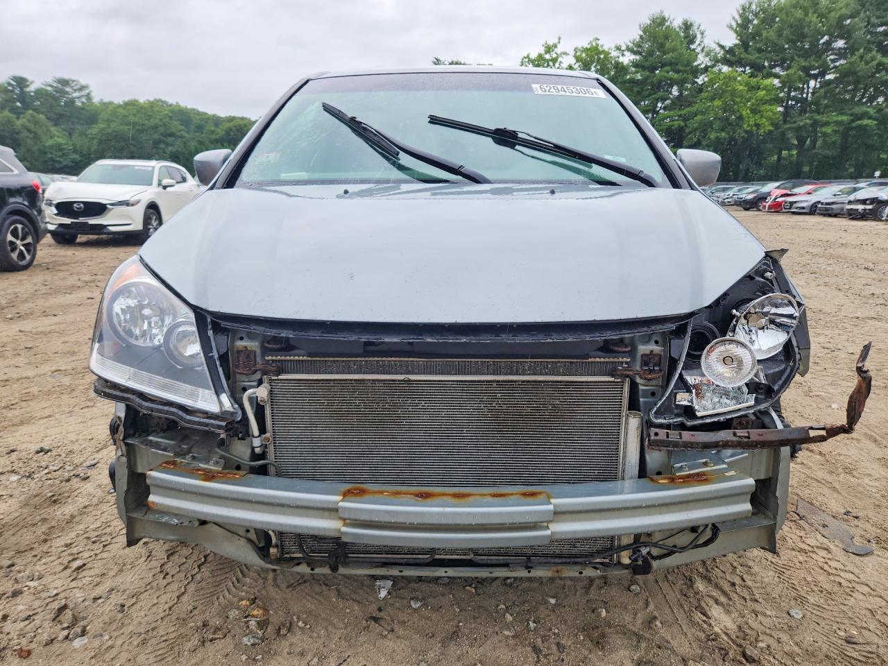 2010 Honda Odyssey Ex Серебряный vin: 5FNRL3H48AB077516