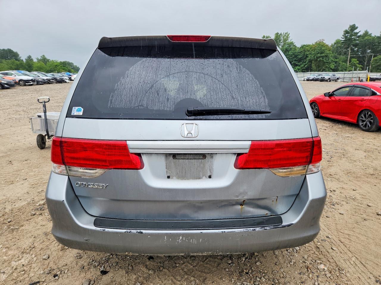 2010 Honda Odyssey Ex Серебряный vin: 5FNRL3H48AB077516