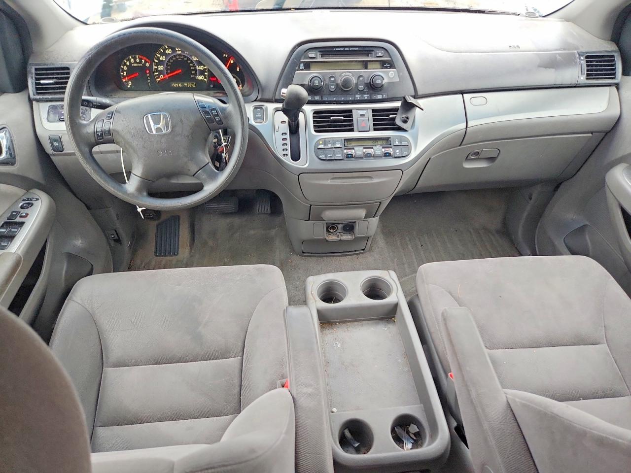 2010 Honda Odyssey Ex Серебряный vin: 5FNRL3H48AB077516