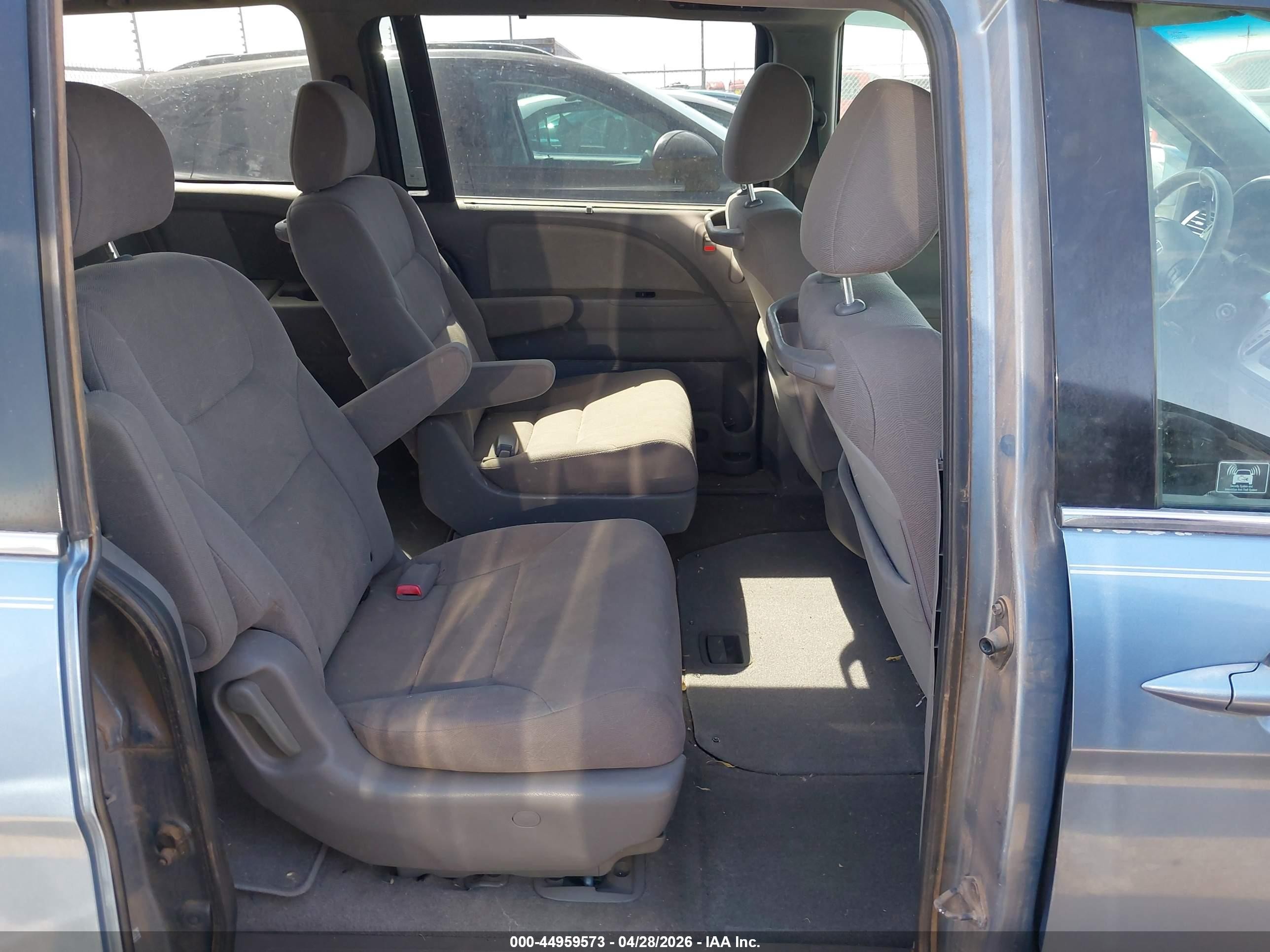 2010 Honda Odyssey Ex Blue vin: 5FNRL3H49AB091862