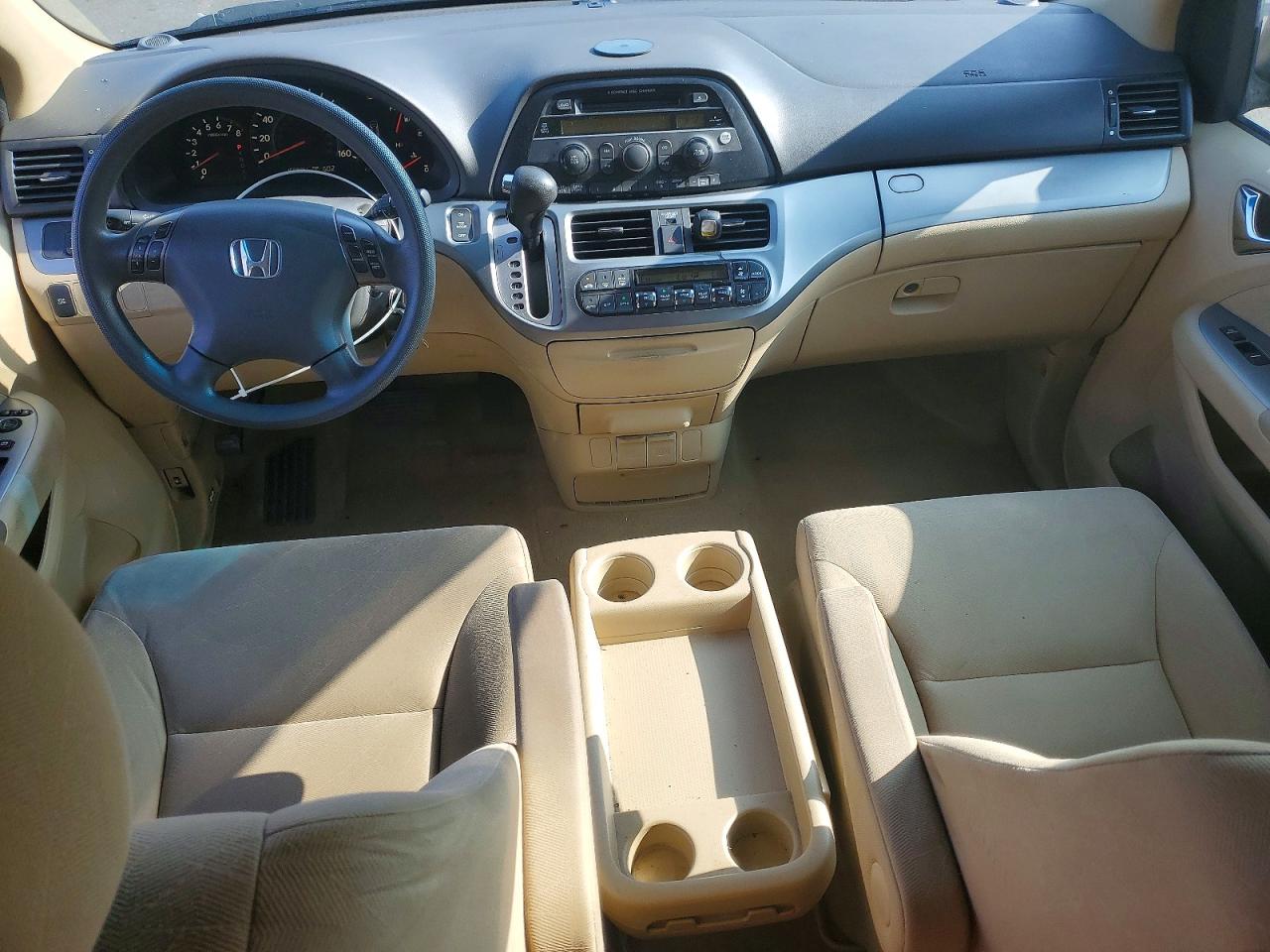 2010 Honda Odyssey Ex Tan vin: 5FNRL3H49AB107252