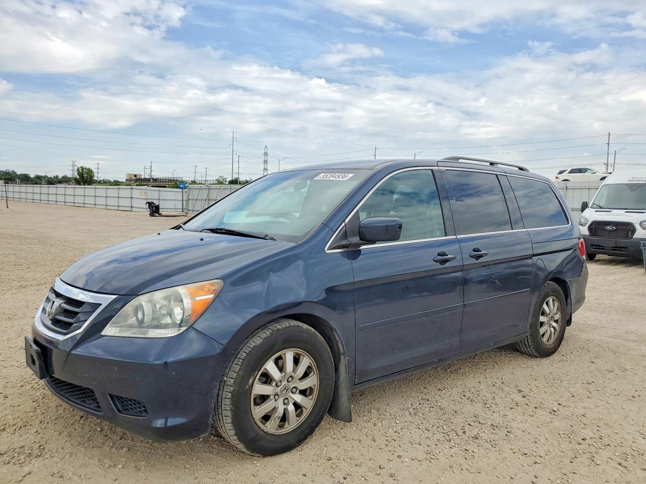 2010 Honda Odyssey Ex Blue vin: 5FNRL3H4XAB013820