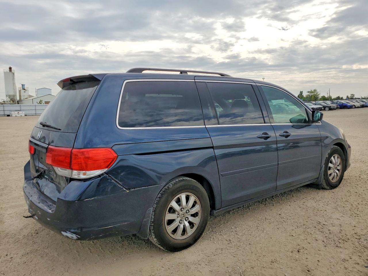 2010 Honda Odyssey Ex Blue vin: 5FNRL3H4XAB013820