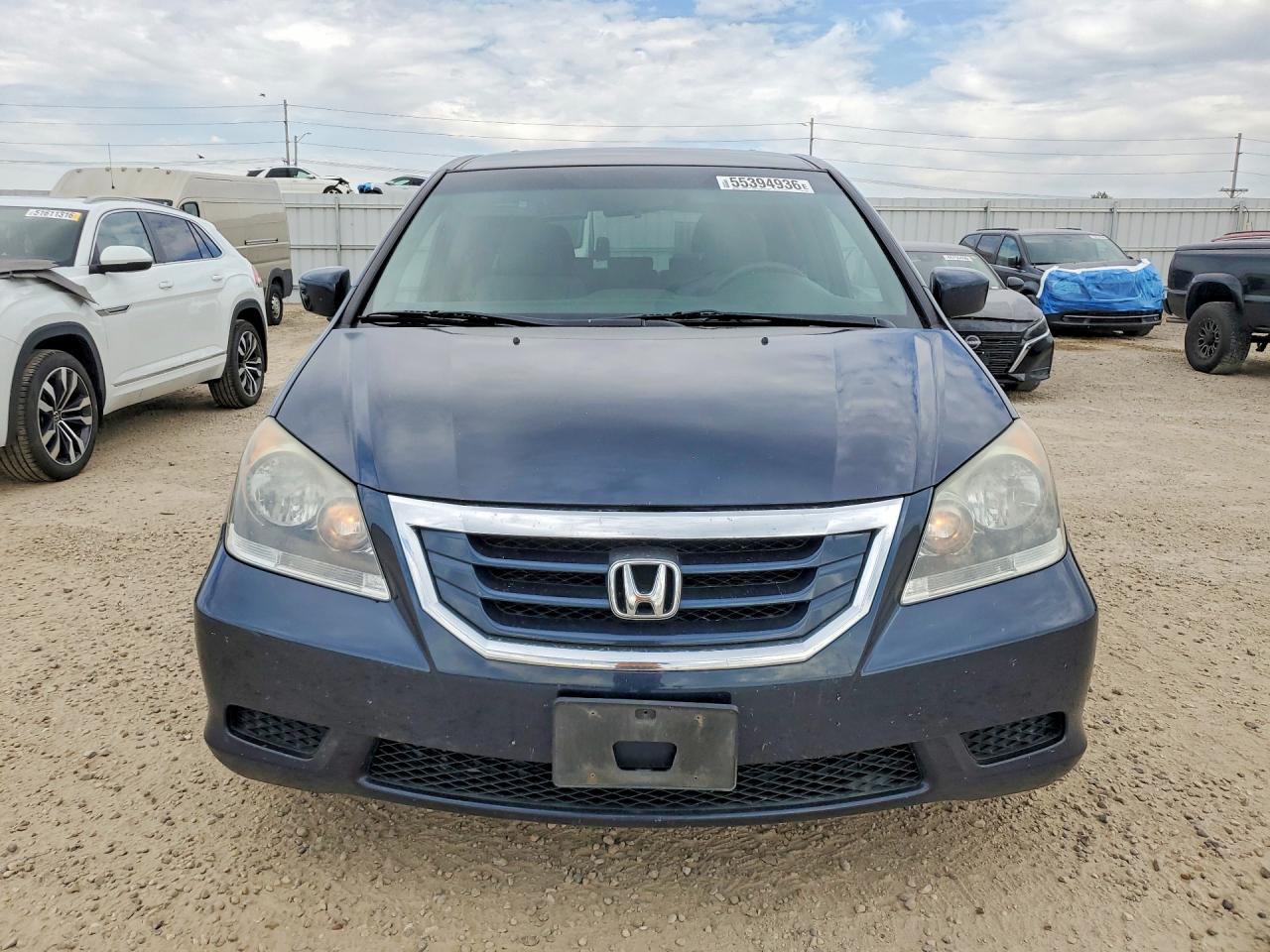 2010 Honda Odyssey Ex Blue vin: 5FNRL3H4XAB013820