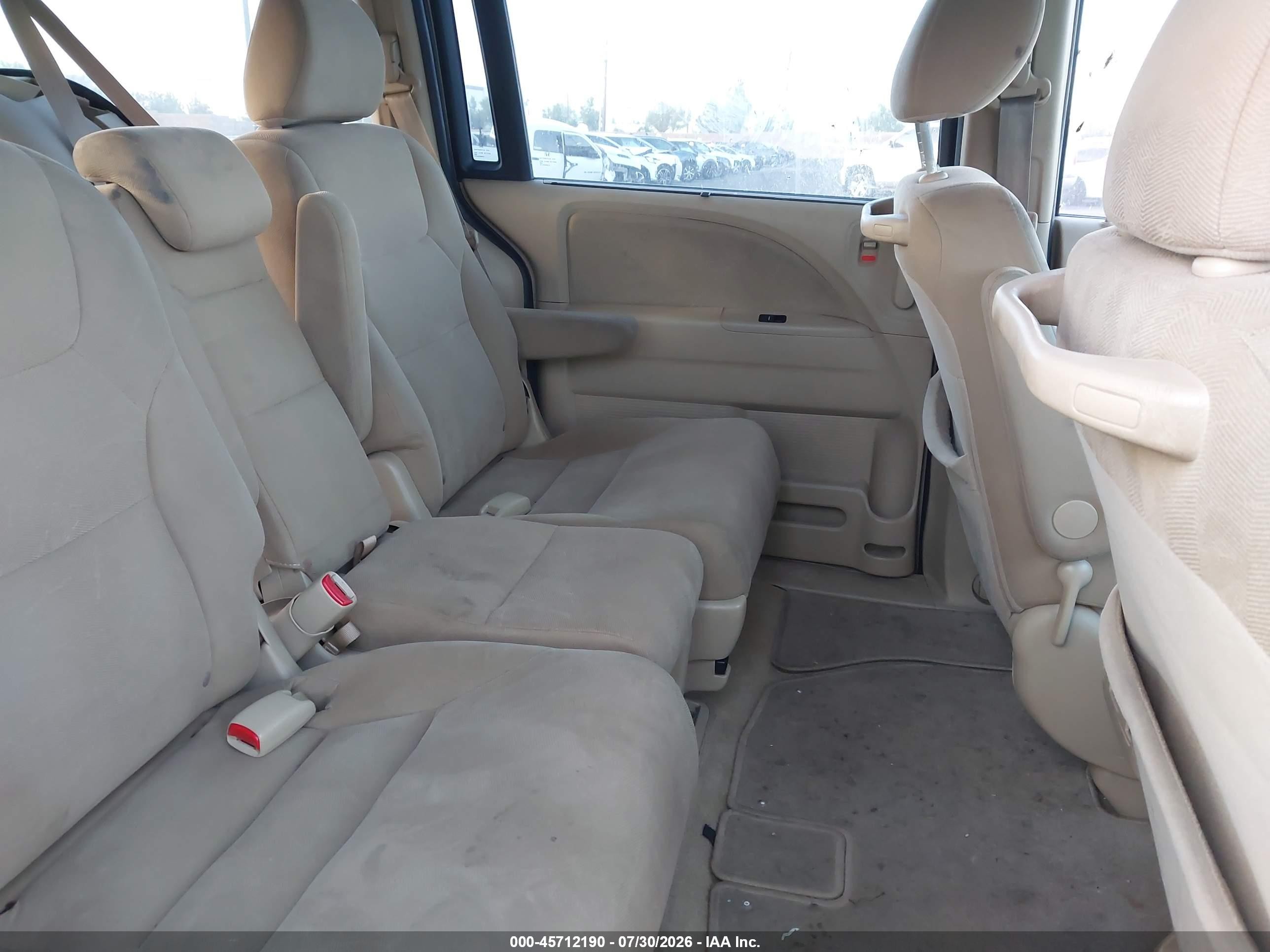2010 Honda Odyssey Ex Beige vin: 5FNRL3H4XAB055727
