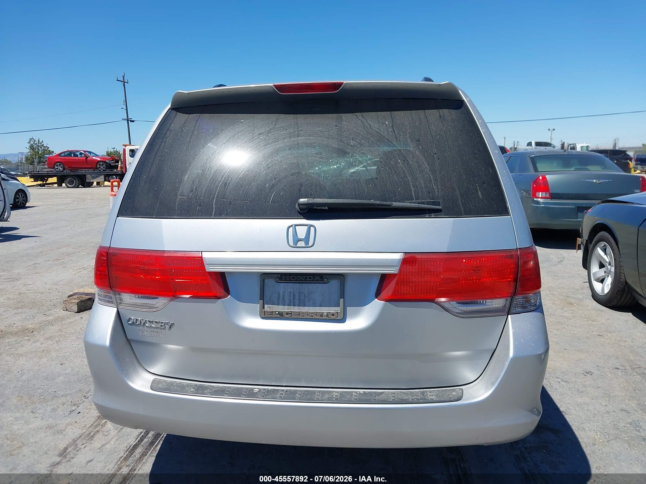 2010 Honda Odyssey Ex Silver vin: 5FNRL3H4XAB061916
