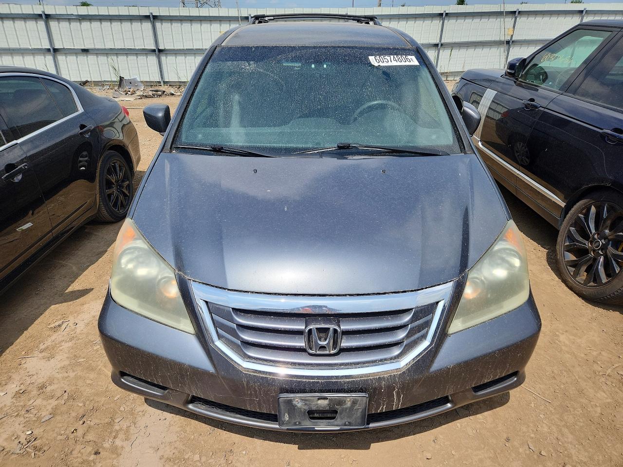 2010 Honda Odyssey Ex Gray vin: 5FNRL3H4XAB111309