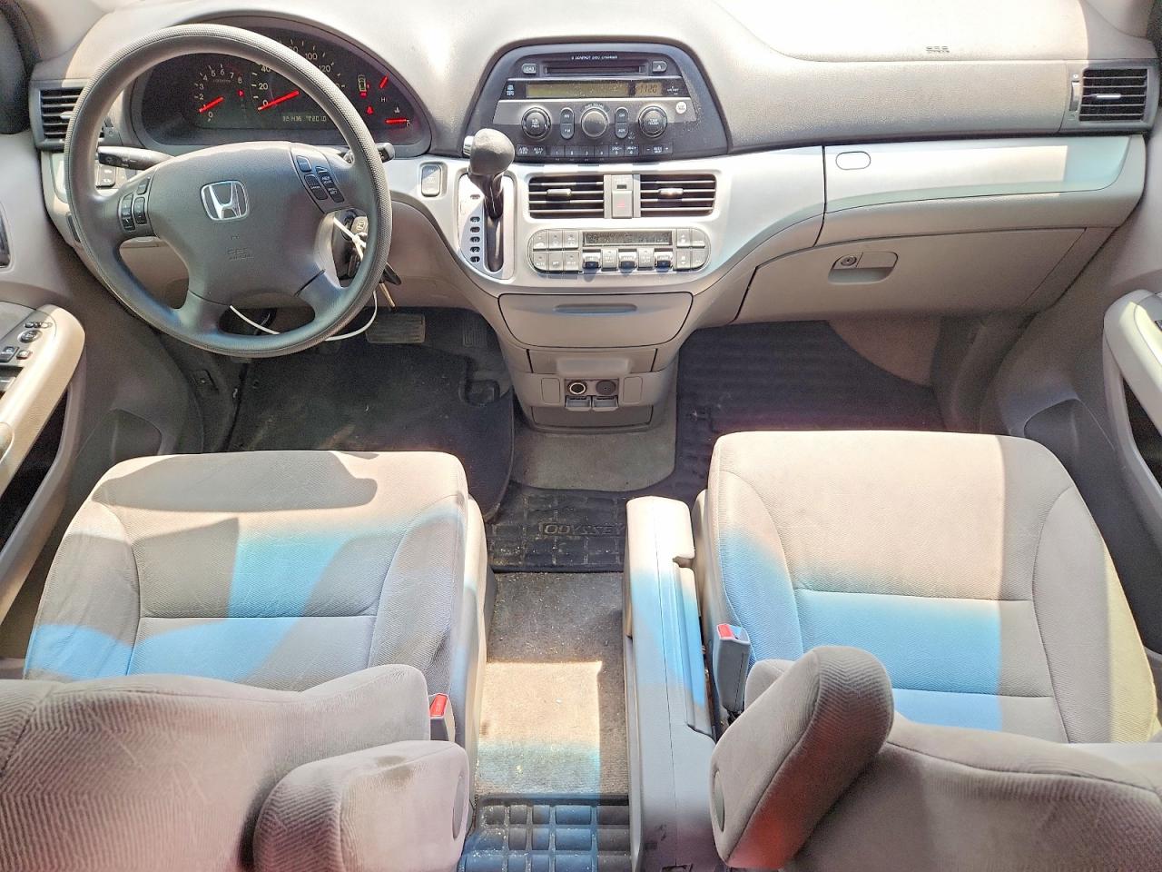 2010 Honda Odyssey Ex Gray vin: 5FNRL3H4XAB111309
