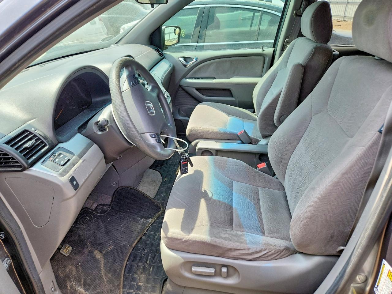 2010 Honda Odyssey Ex Gray vin: 5FNRL3H4XAB111309