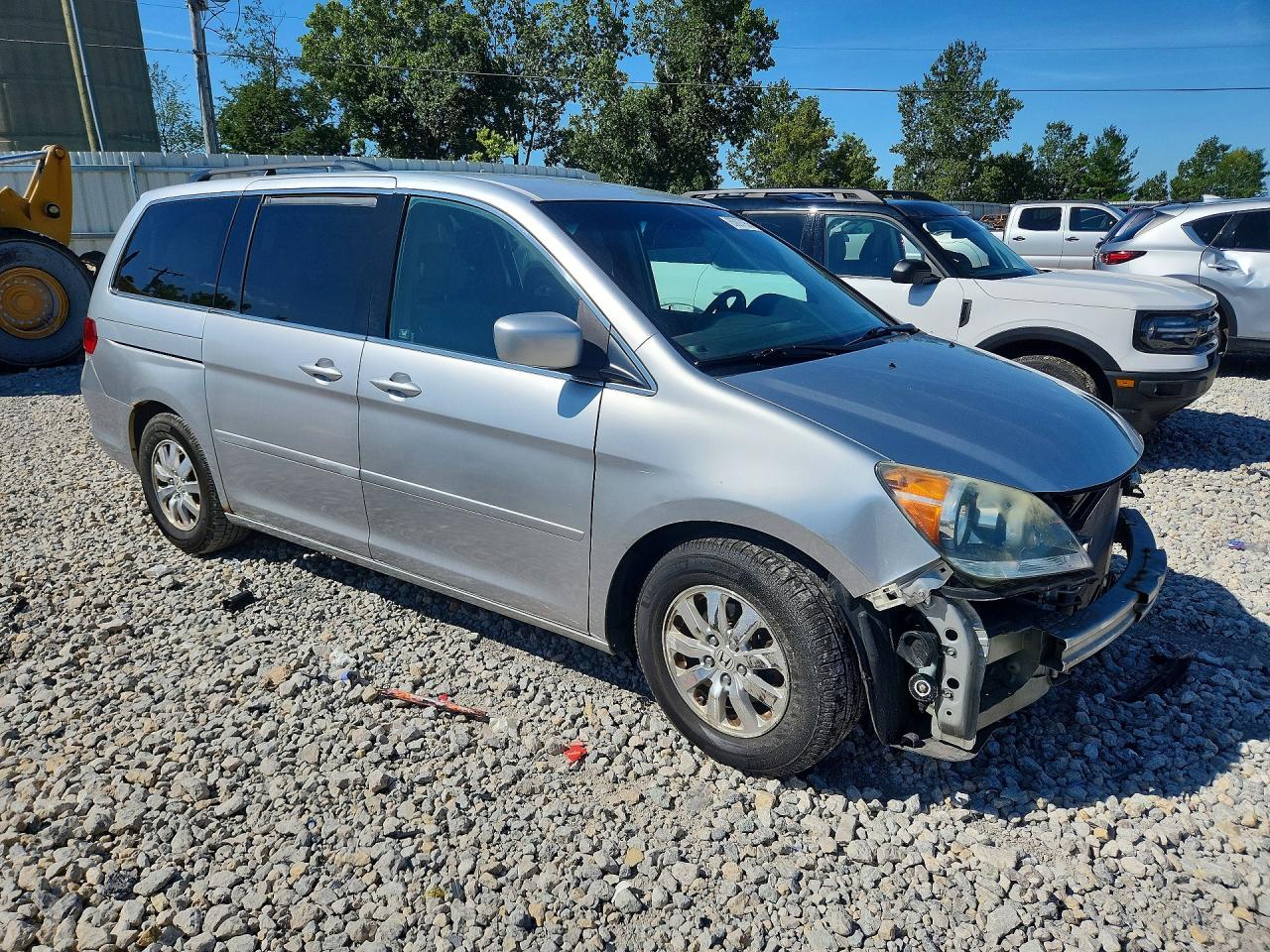 2010 Honda Odyssey Ex Silver vin: 5FNRL3H50AB027007