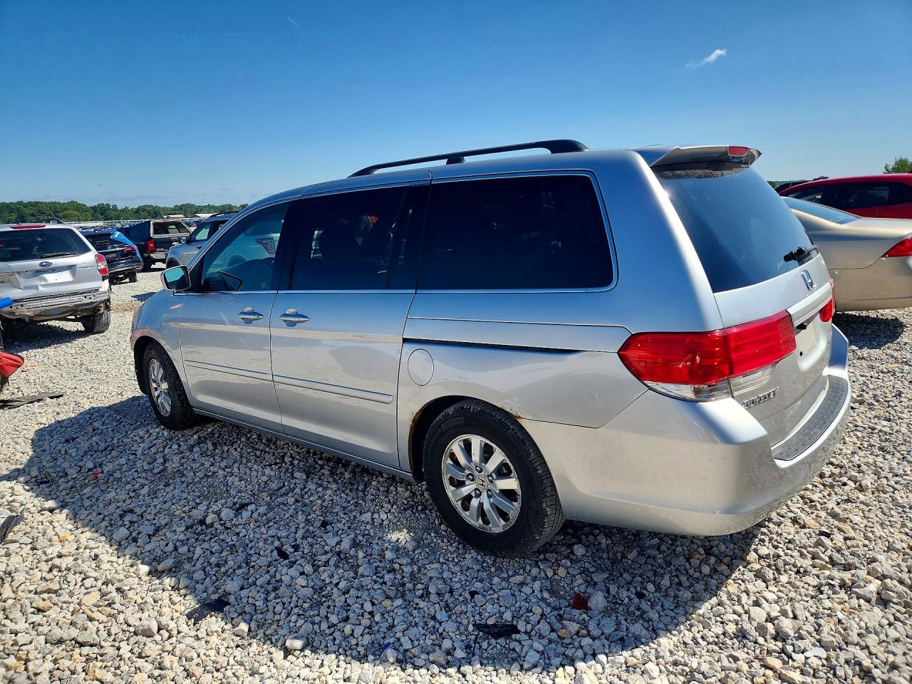 2010 Honda Odyssey Ex Silver vin: 5FNRL3H50AB027007