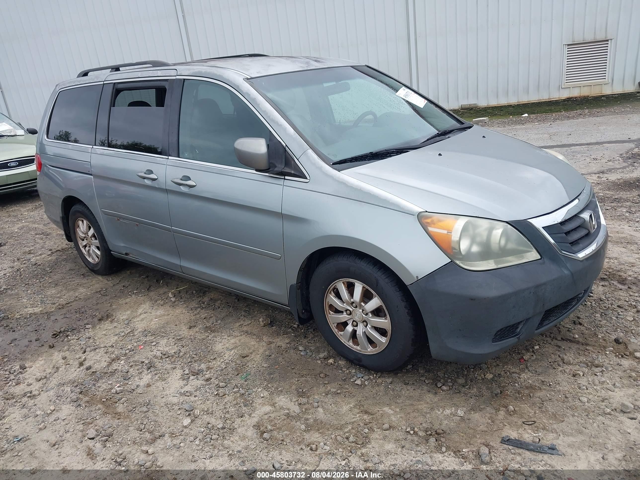 2010 Honda Odyssey Ex Blue vin: 5FNRL3H52AB043368