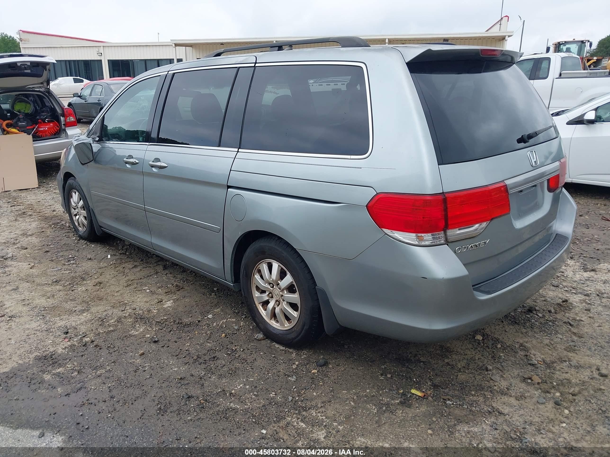 2010 Honda Odyssey Ex Blue vin: 5FNRL3H52AB043368