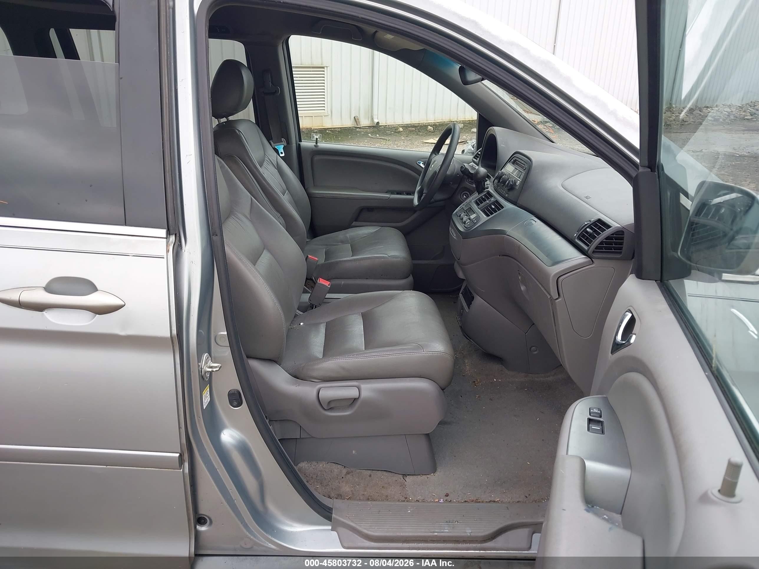 2010 Honda Odyssey Ex Blue vin: 5FNRL3H52AB043368
