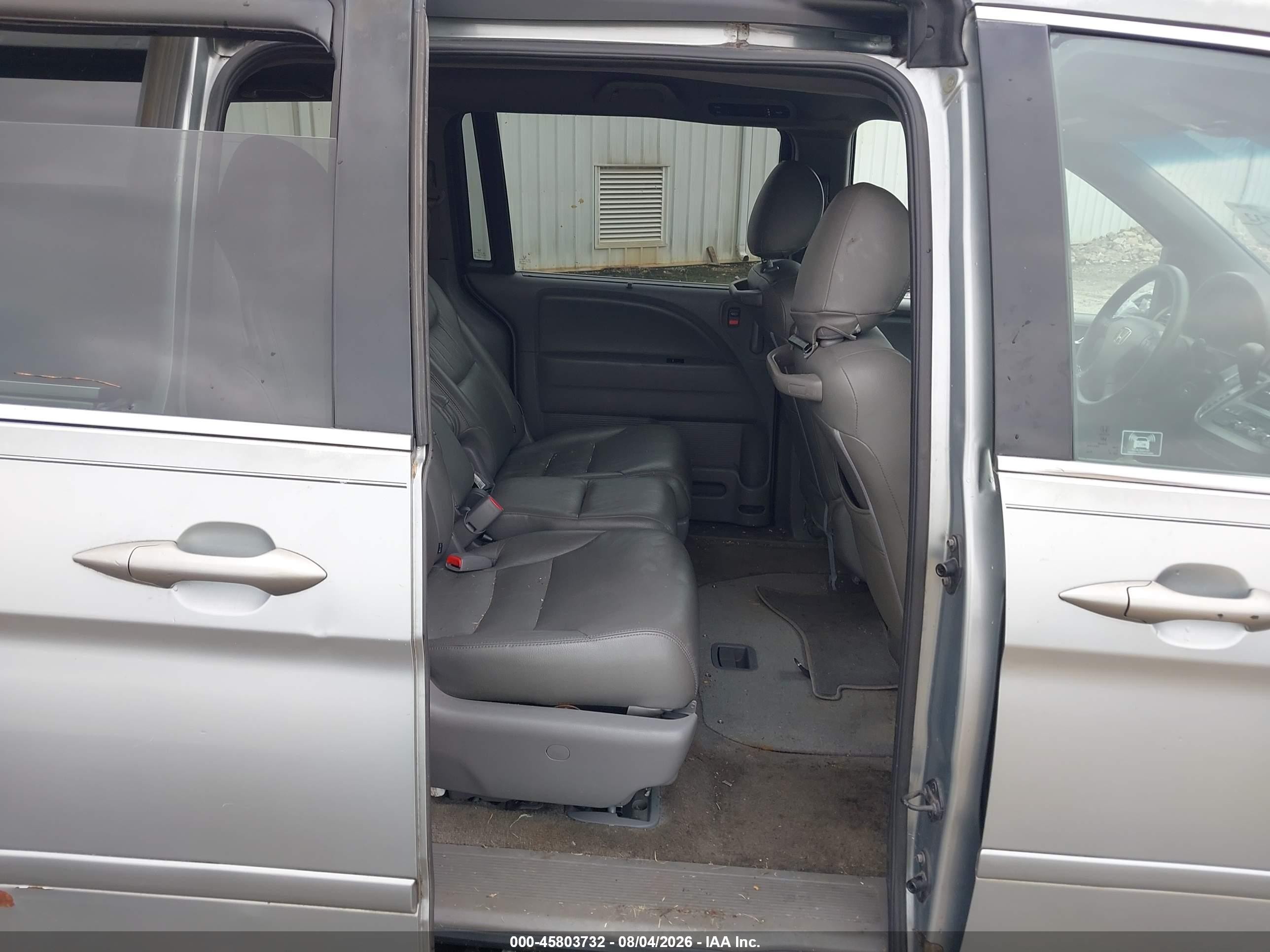 2010 Honda Odyssey Ex Blue vin: 5FNRL3H52AB043368