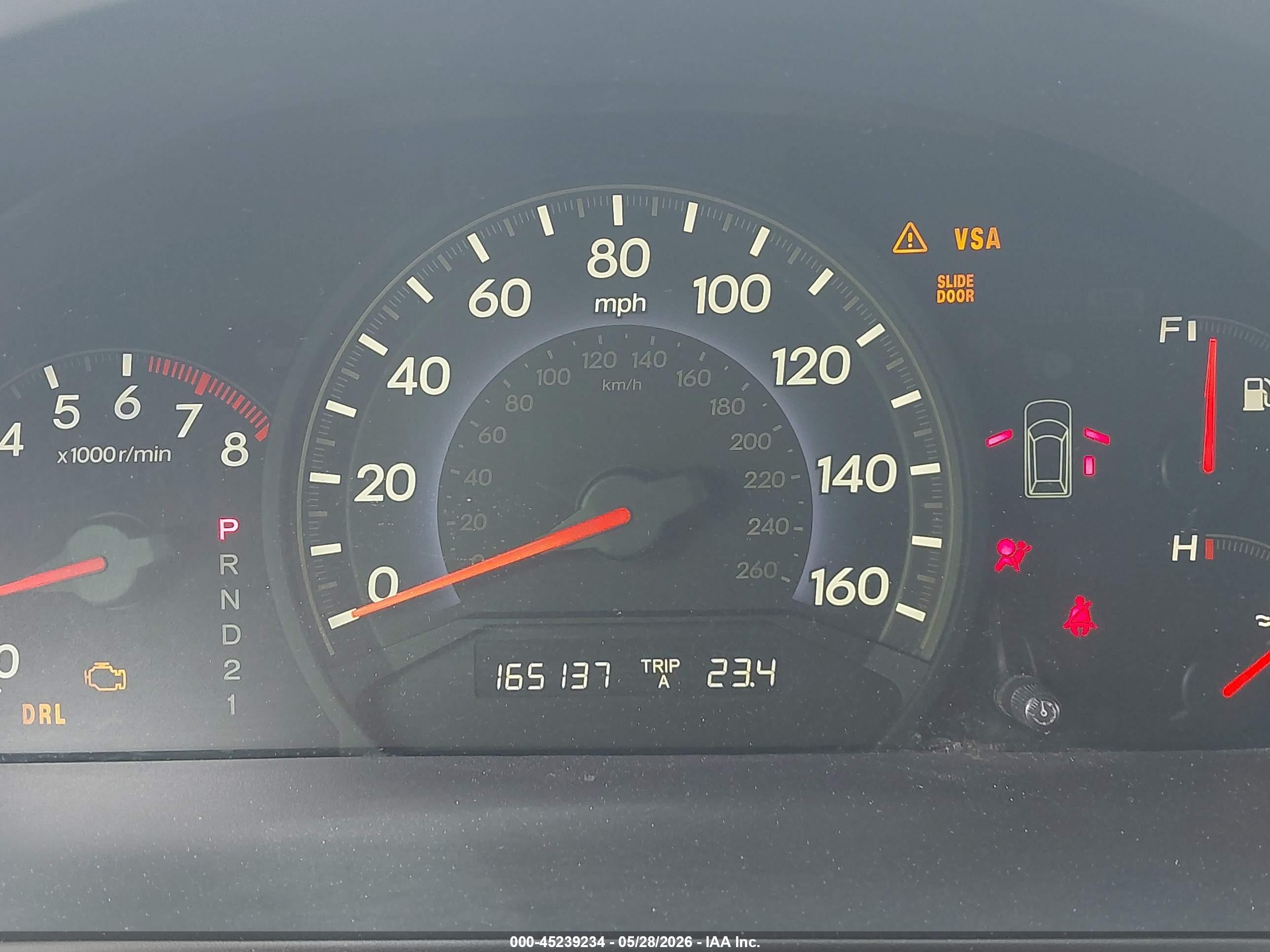 2010 Honda Odyssey Ex Burgundy vin: 5FNRL3H52AB055102