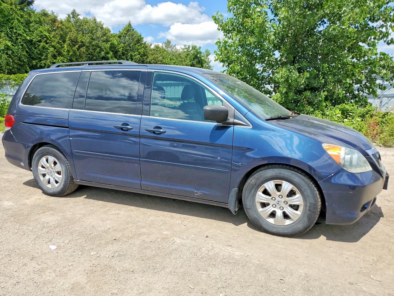 2010 Honda Odyssey Ex Blue vin: 5FNRL3H52AB504388