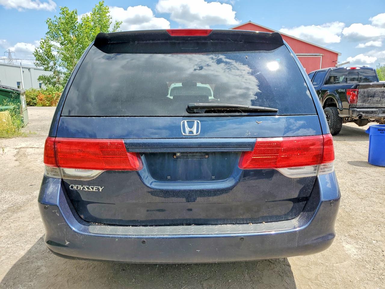 2010 Honda Odyssey Ex Blue vin: 5FNRL3H52AB504388