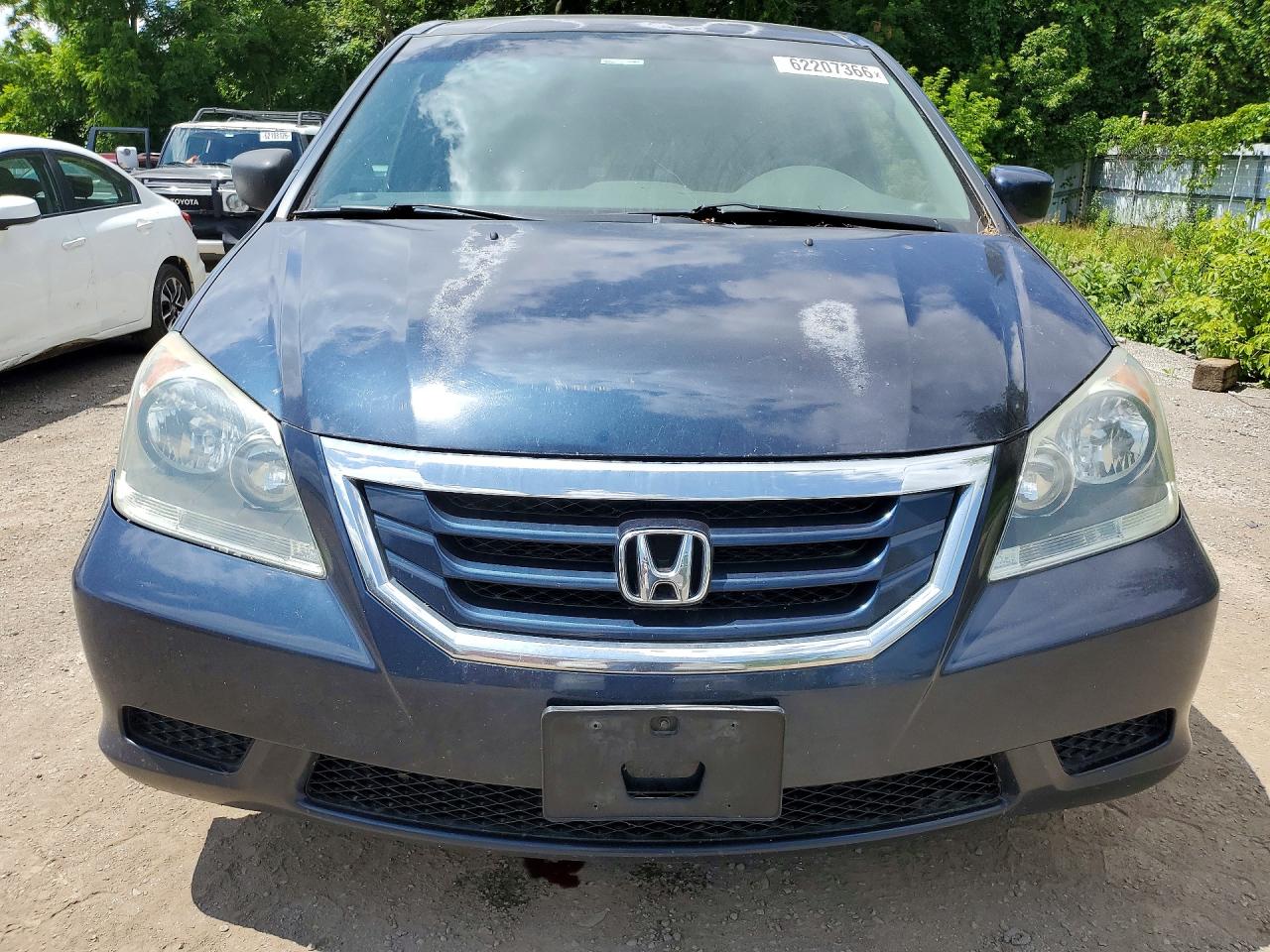 2010 Honda Odyssey Ex Blue vin: 5FNRL3H52AB504388
