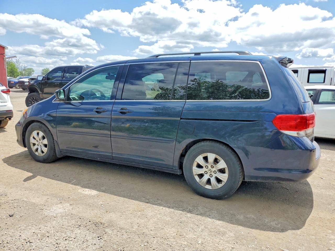 2010 Honda Odyssey Ex Blue vin: 5FNRL3H52AB504388
