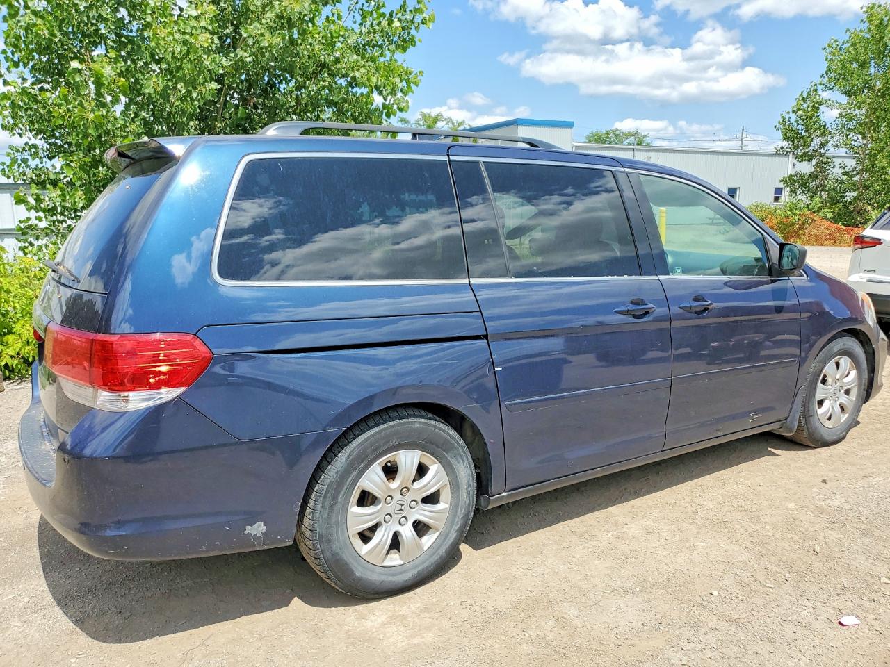 2010 Honda Odyssey Ex Blue vin: 5FNRL3H52AB504388