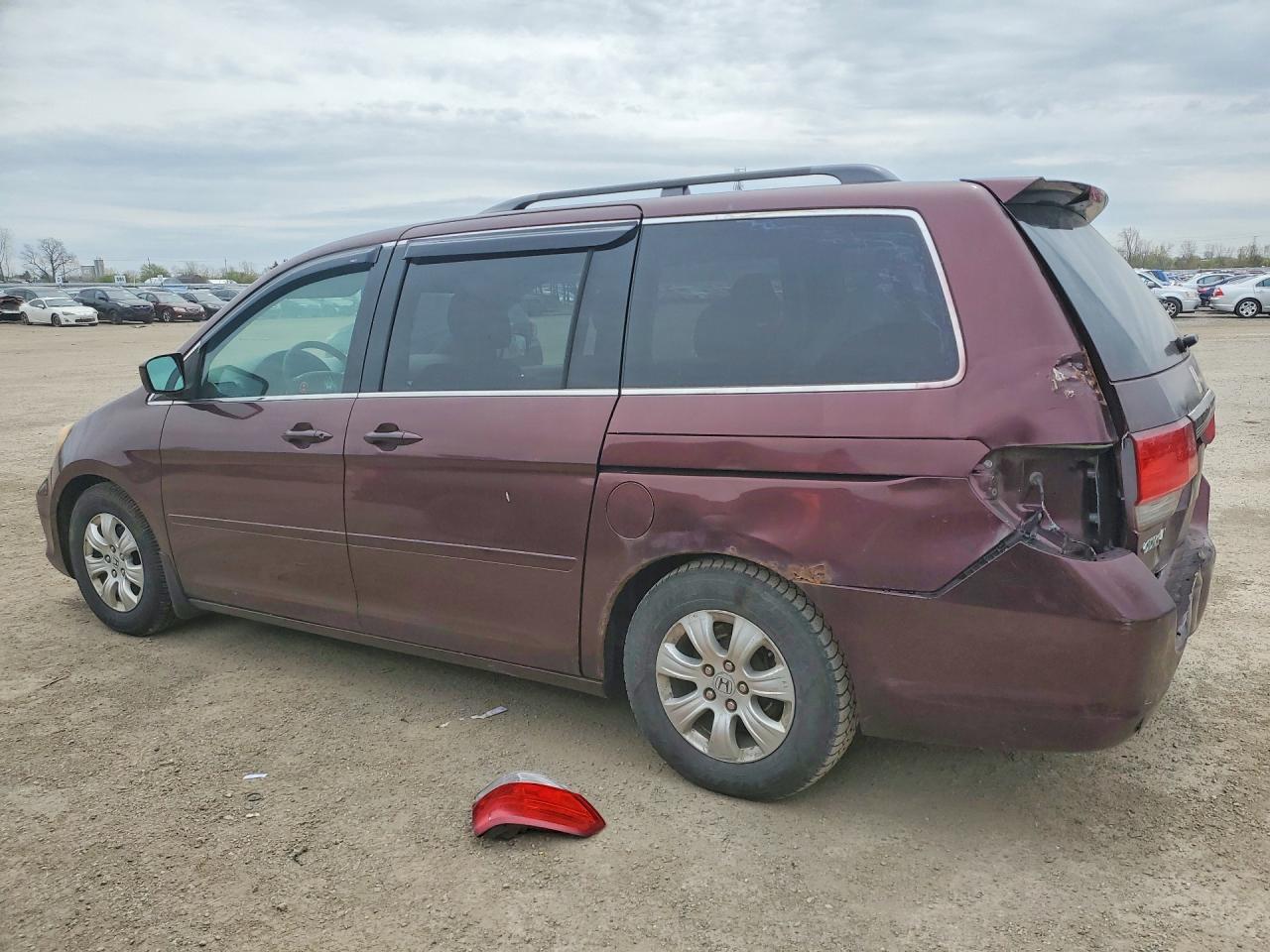 2010 Honda Odyssey Ex Burgundy vin: 5FNRL3H52AB506240