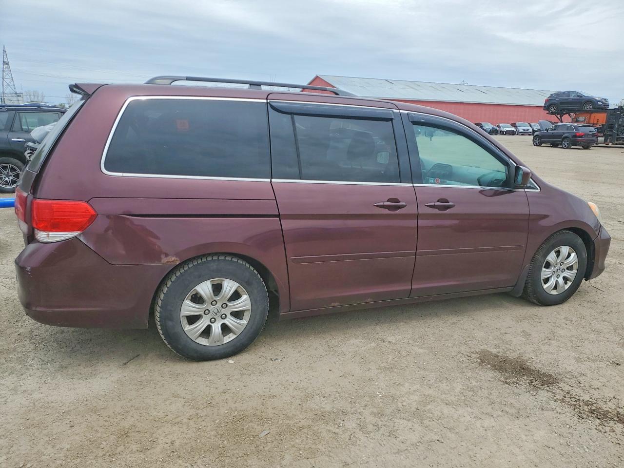 2010 Honda Odyssey Ex Burgundy vin: 5FNRL3H52AB506240