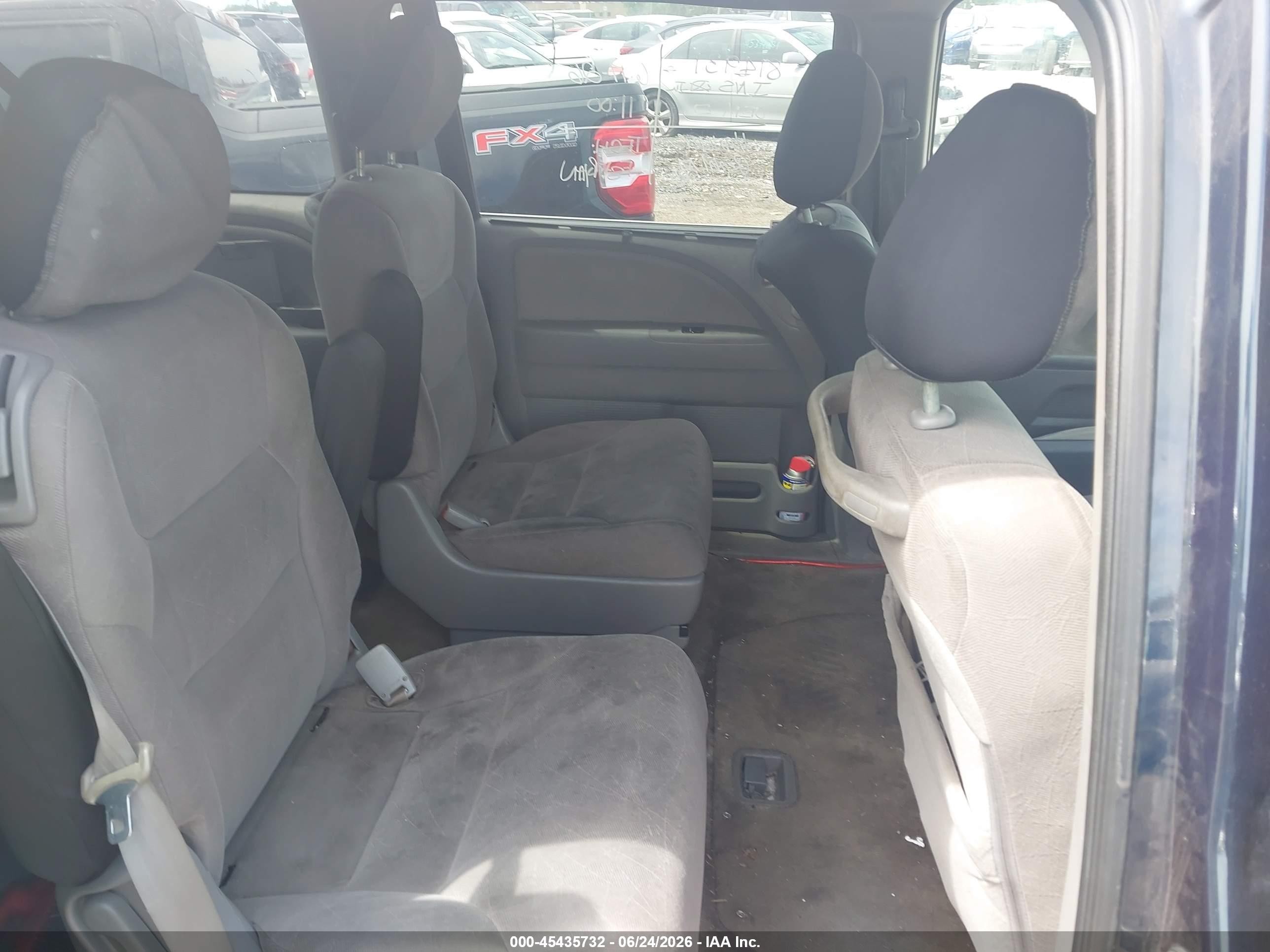 2010 Honda Odyssey Ex Dark Blue vin: 5FNRL3H53AB006037
