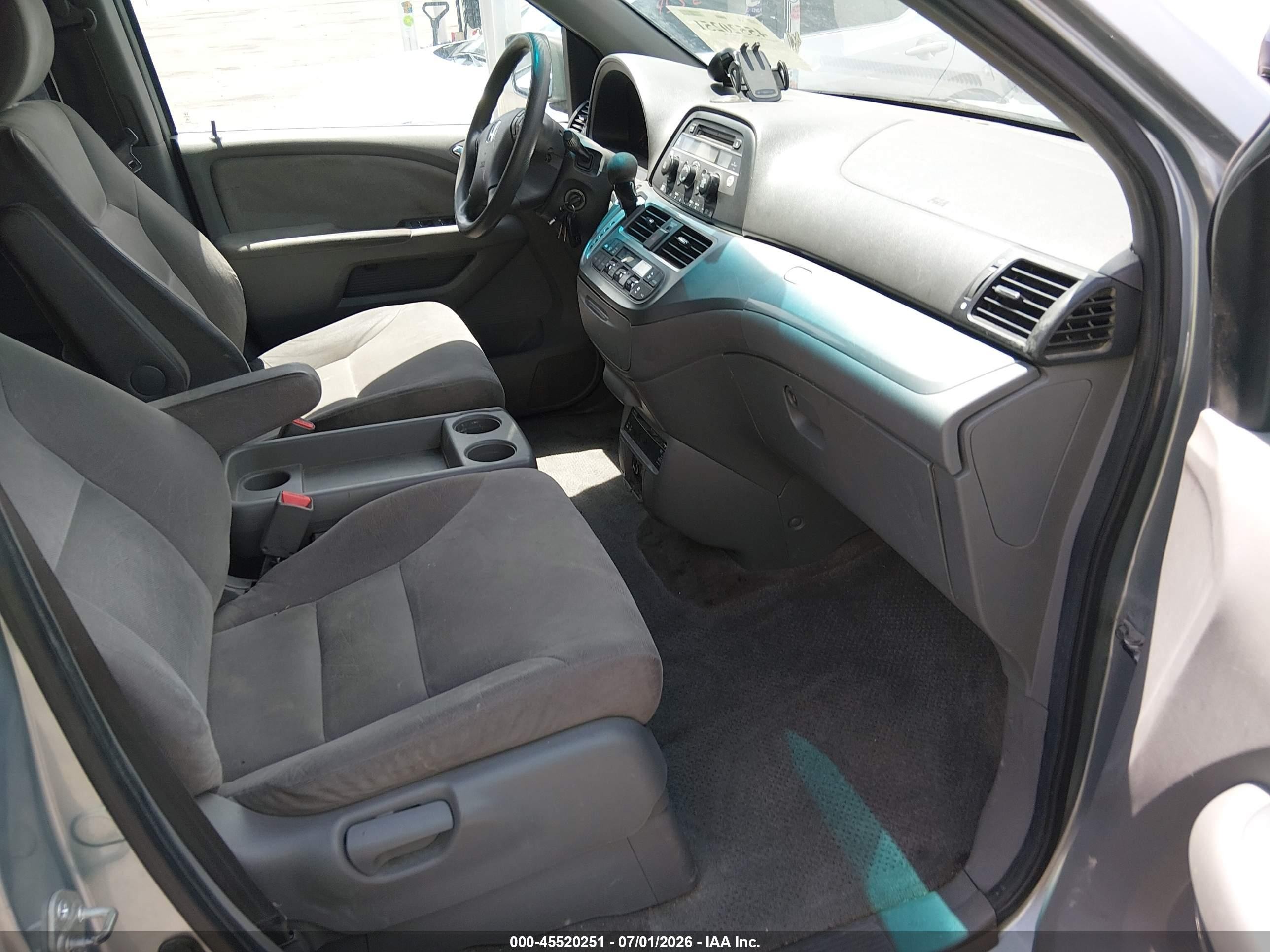 2010 Honda Odyssey Ex Blue vin: 5FNRL3H53AB056937
