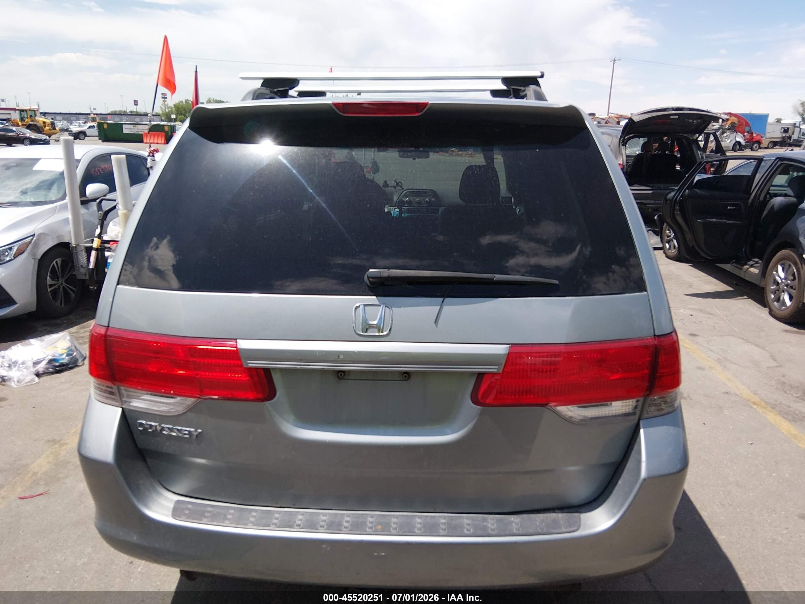 2010 Honda Odyssey Ex Blue vin: 5FNRL3H53AB056937