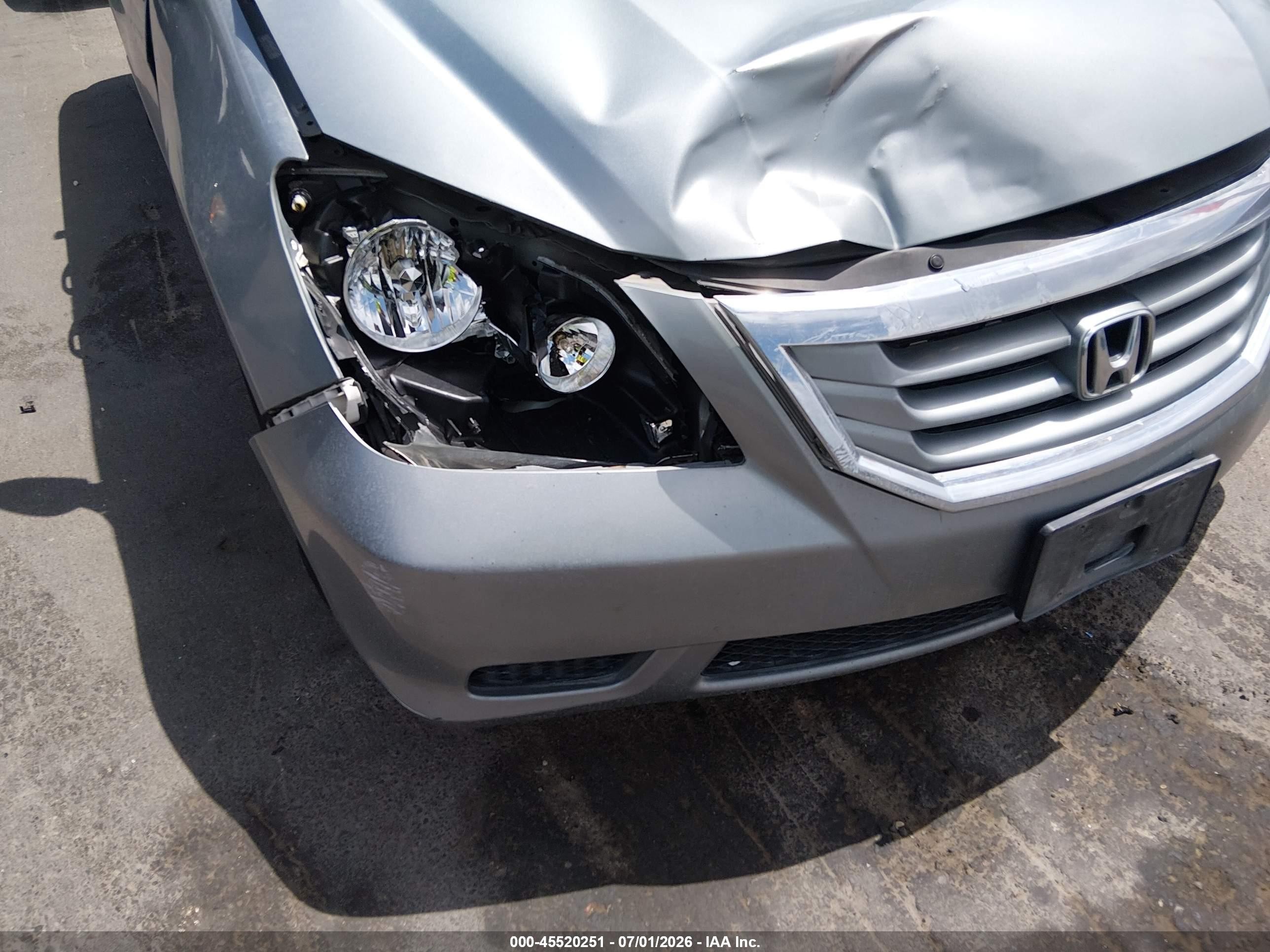 2010 Honda Odyssey Ex Blue vin: 5FNRL3H53AB056937