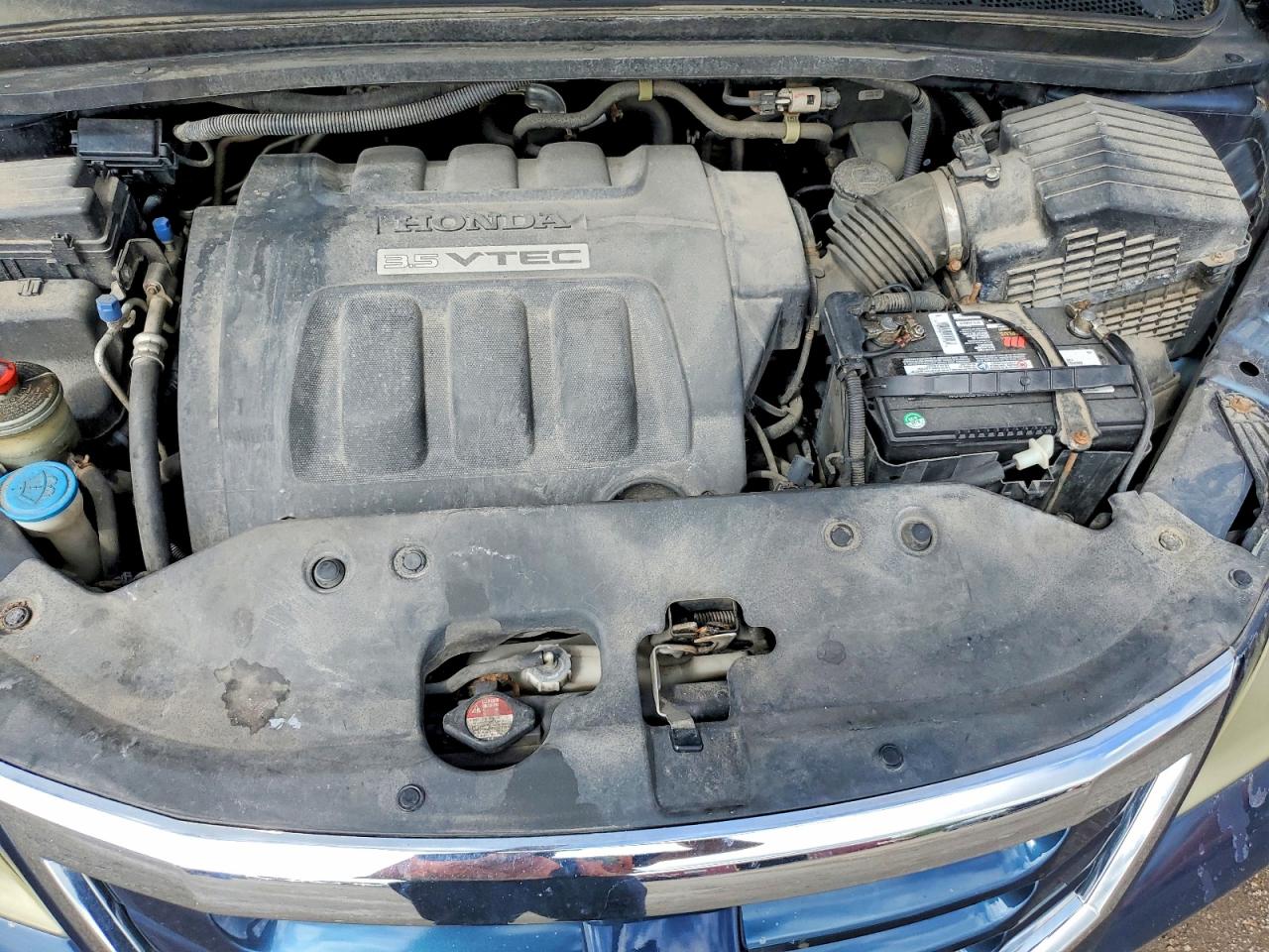 2010 Honda Odyssey Ex Blue vin: 5FNRL3H53AB506358