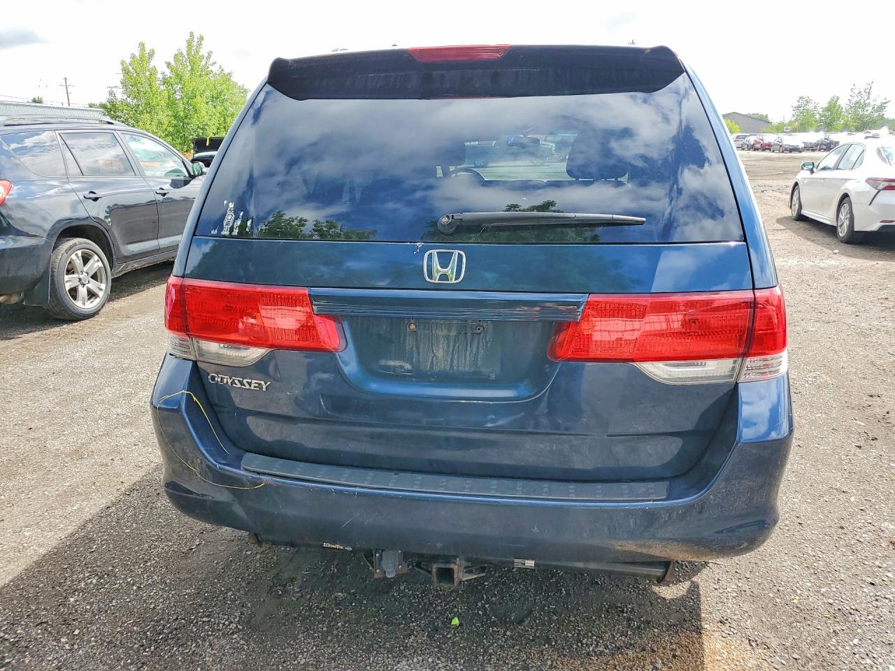 2010 Honda Odyssey Ex Blue vin: 5FNRL3H53AB506358