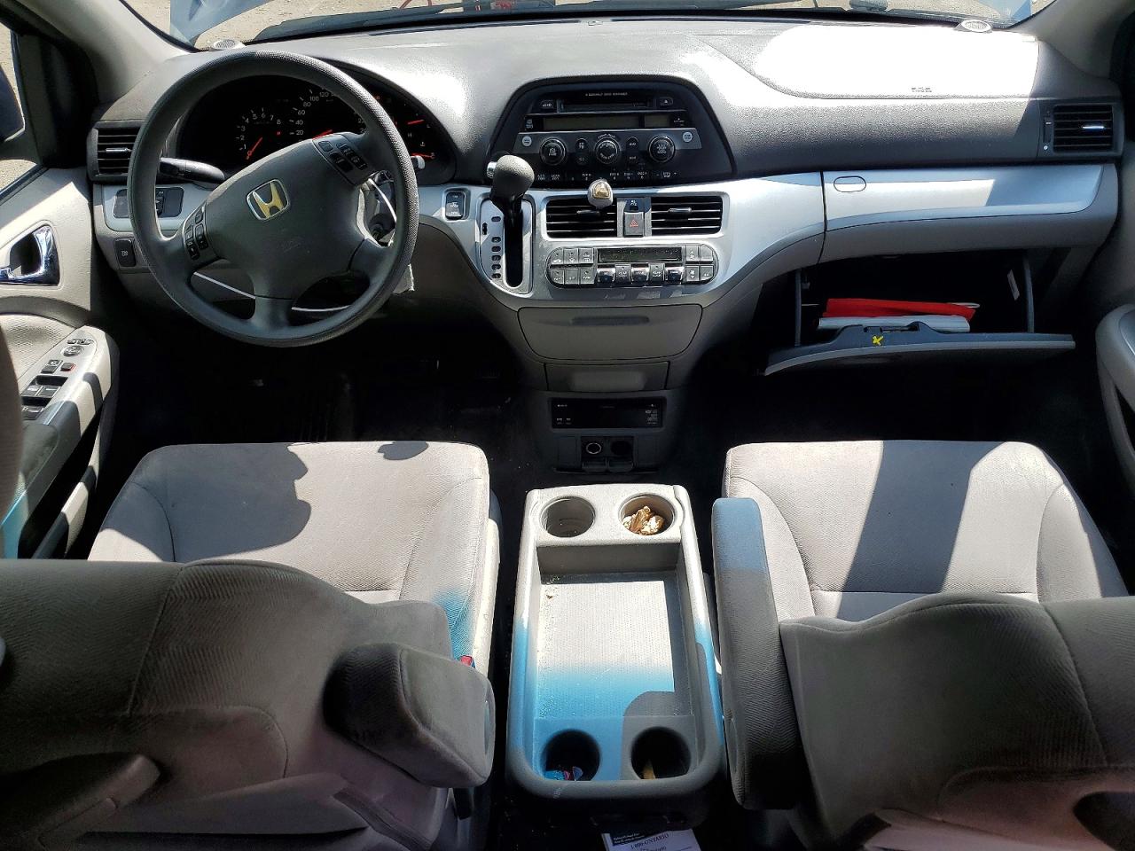2010 Honda Odyssey Ex Blue vin: 5FNRL3H53AB506358