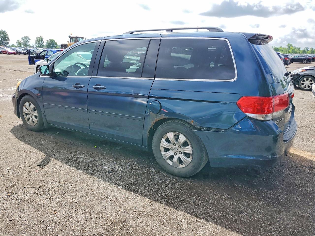 2010 Honda Odyssey Ex Blue vin: 5FNRL3H53AB506358
