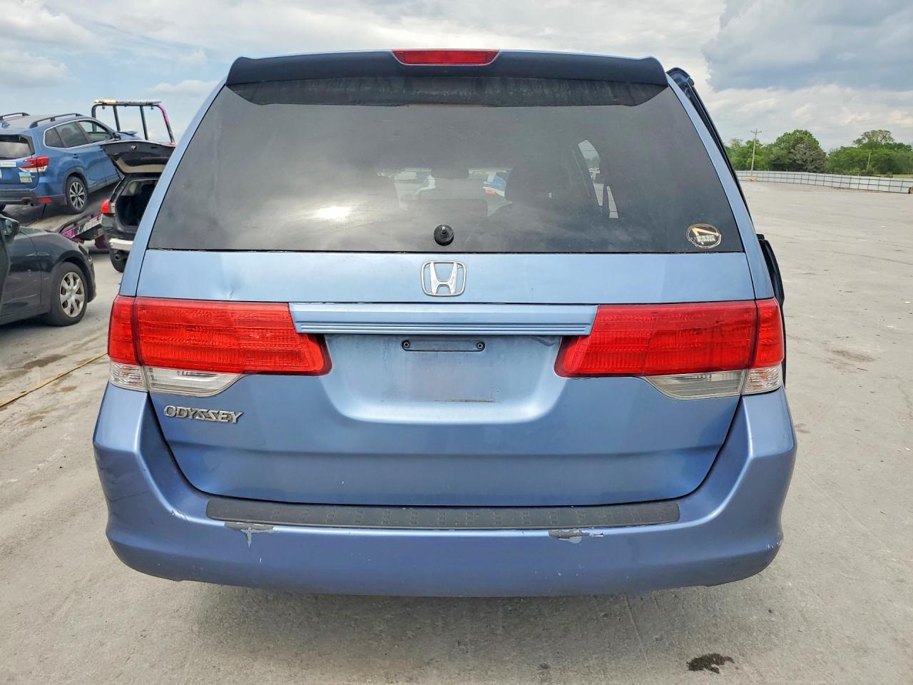 2010 Honda Odyssey Ex Blue vin: 5FNRL3H54AB043324