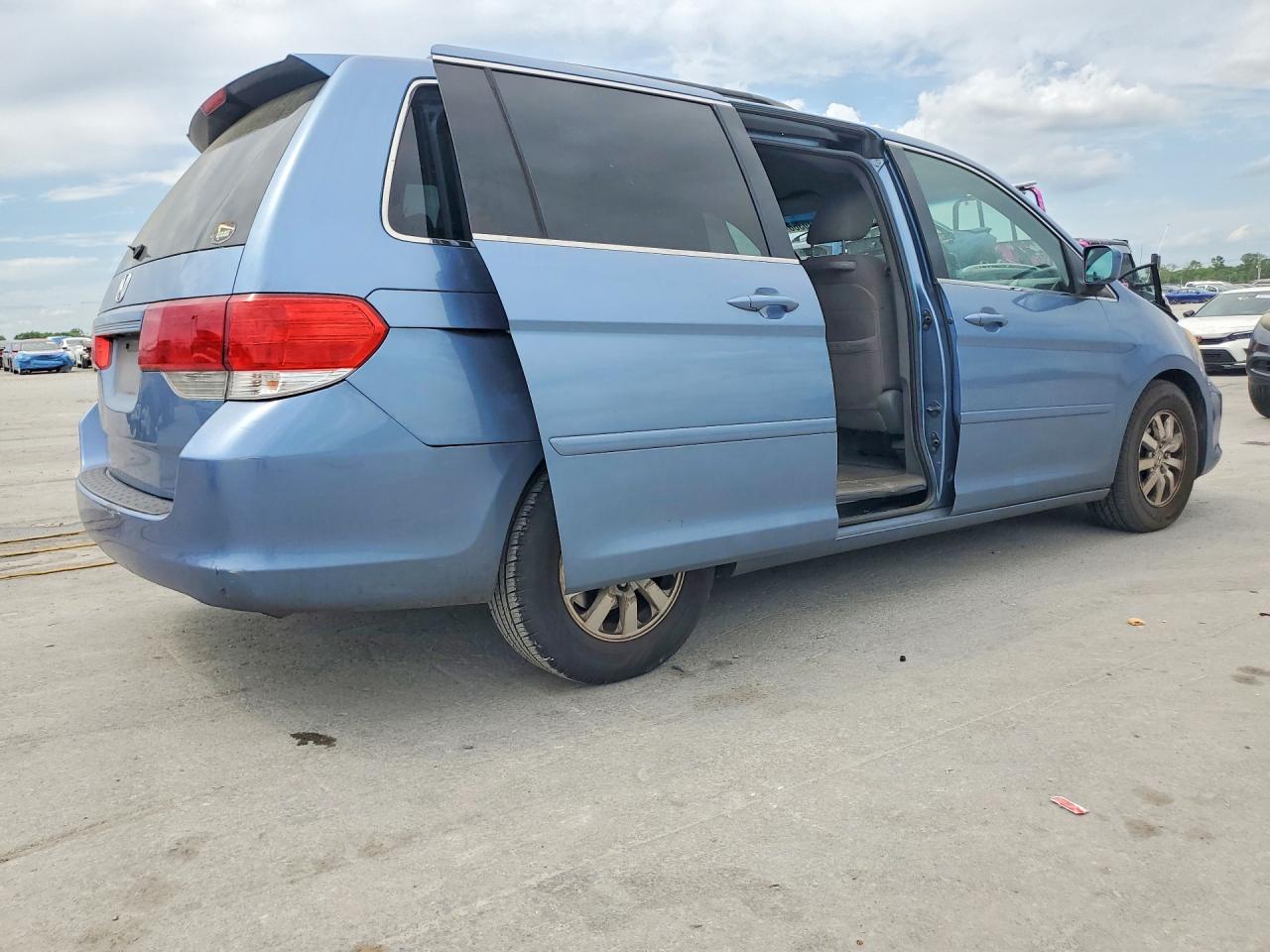 2010 Honda Odyssey Ex Blue vin: 5FNRL3H54AB043324