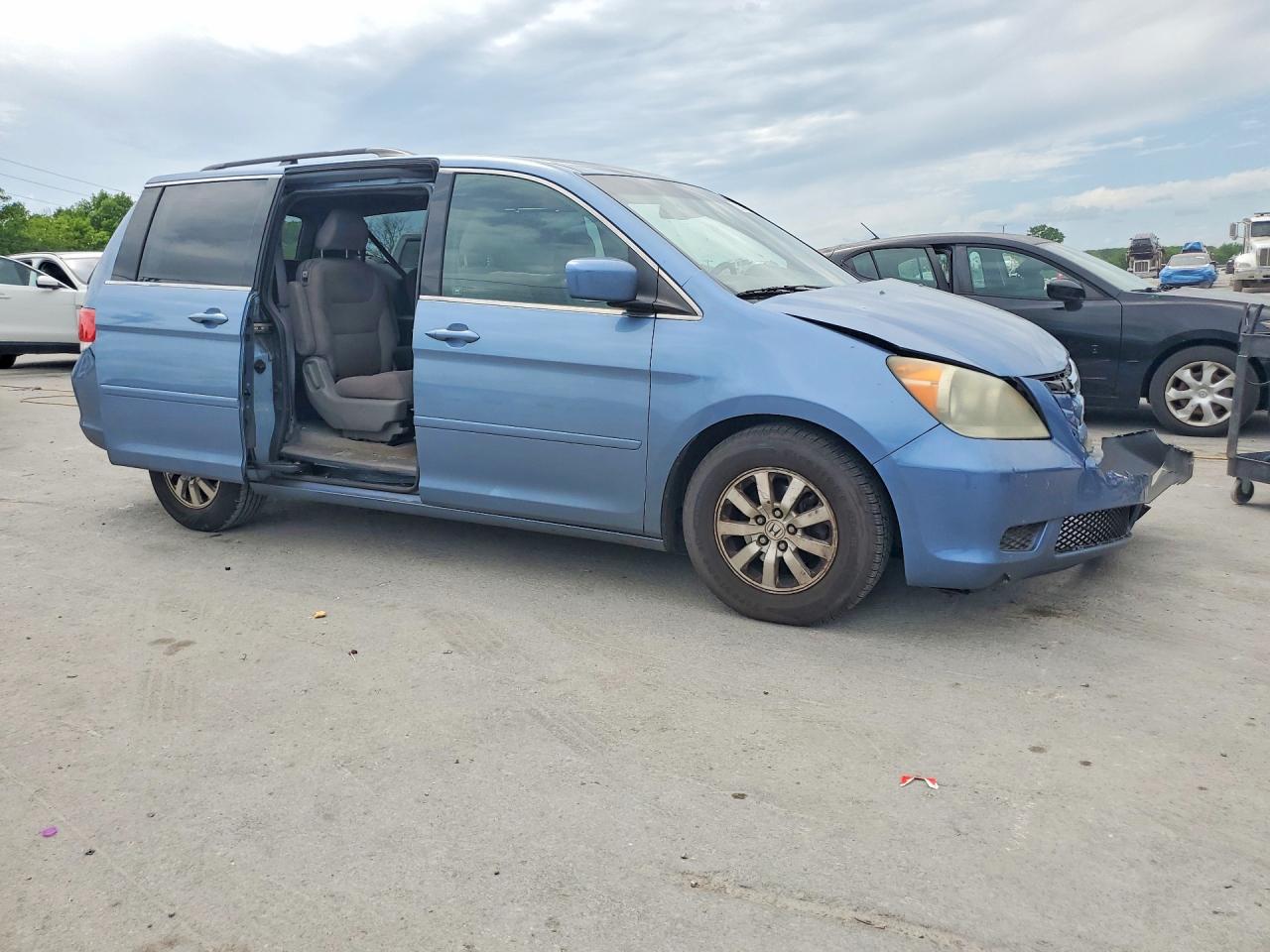 2010 Honda Odyssey Ex Blue vin: 5FNRL3H54AB043324