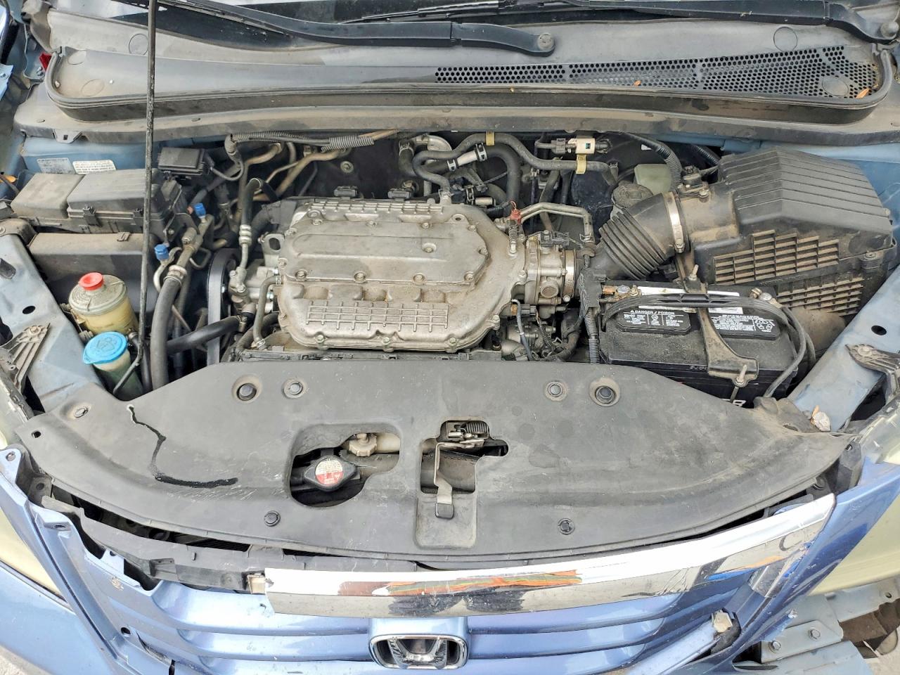 2010 Honda Odyssey Ex Blue vin: 5FNRL3H54AB043324