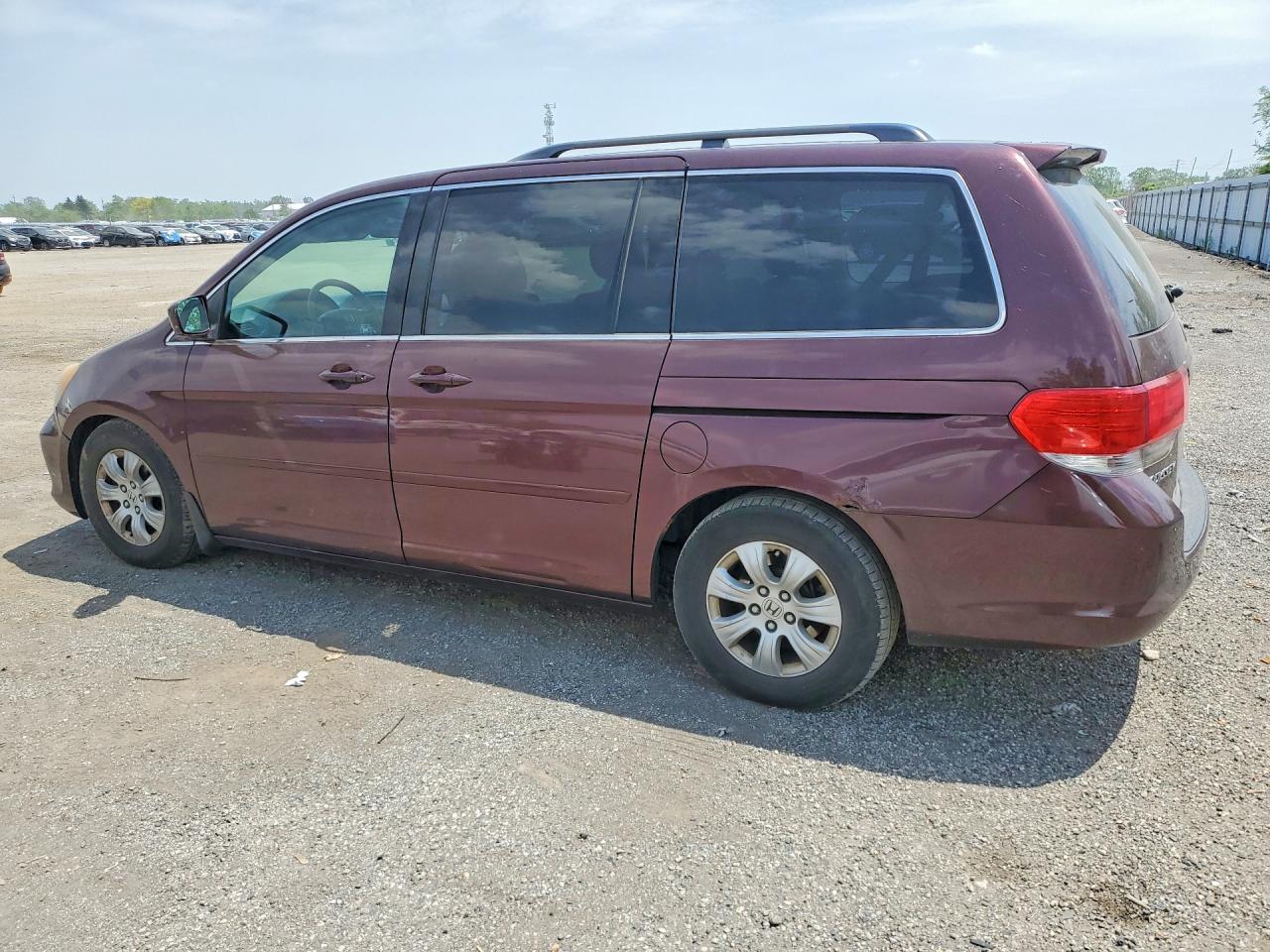 2010 Honda Odyssey Ex Maroon vin: 5FNRL3H55AB503087