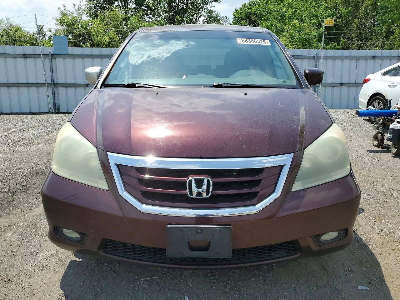 2010 Honda Odyssey Ex Maroon vin: 5FNRL3H55AB503087