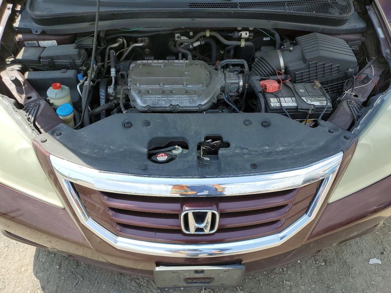 2010 Honda Odyssey Ex Maroon vin: 5FNRL3H55AB503087