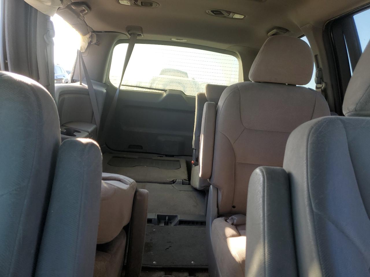2010 Honda Odyssey Ex Gray vin: 5FNRL3H57AB054561
