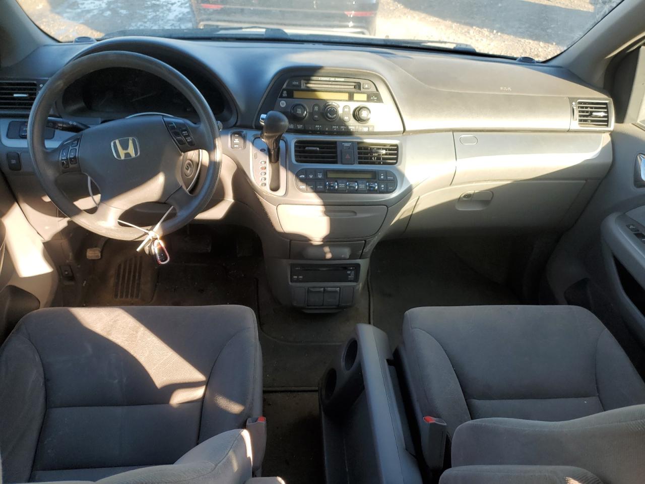 2010 Honda Odyssey Ex Gray vin: 5FNRL3H57AB054561