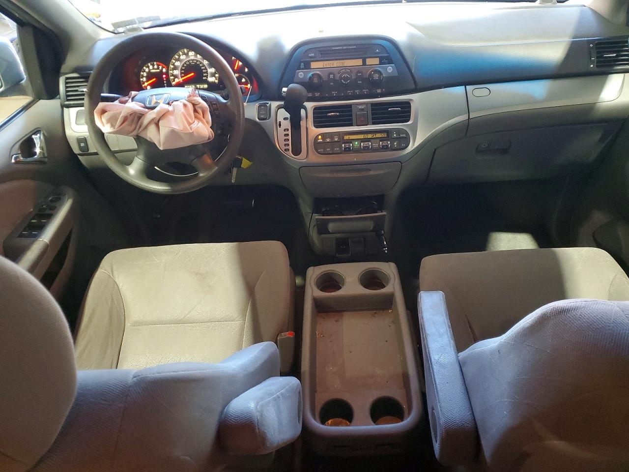 2010 Honda Odyssey Ex Silver vin: 5FNRL3H57AB100714