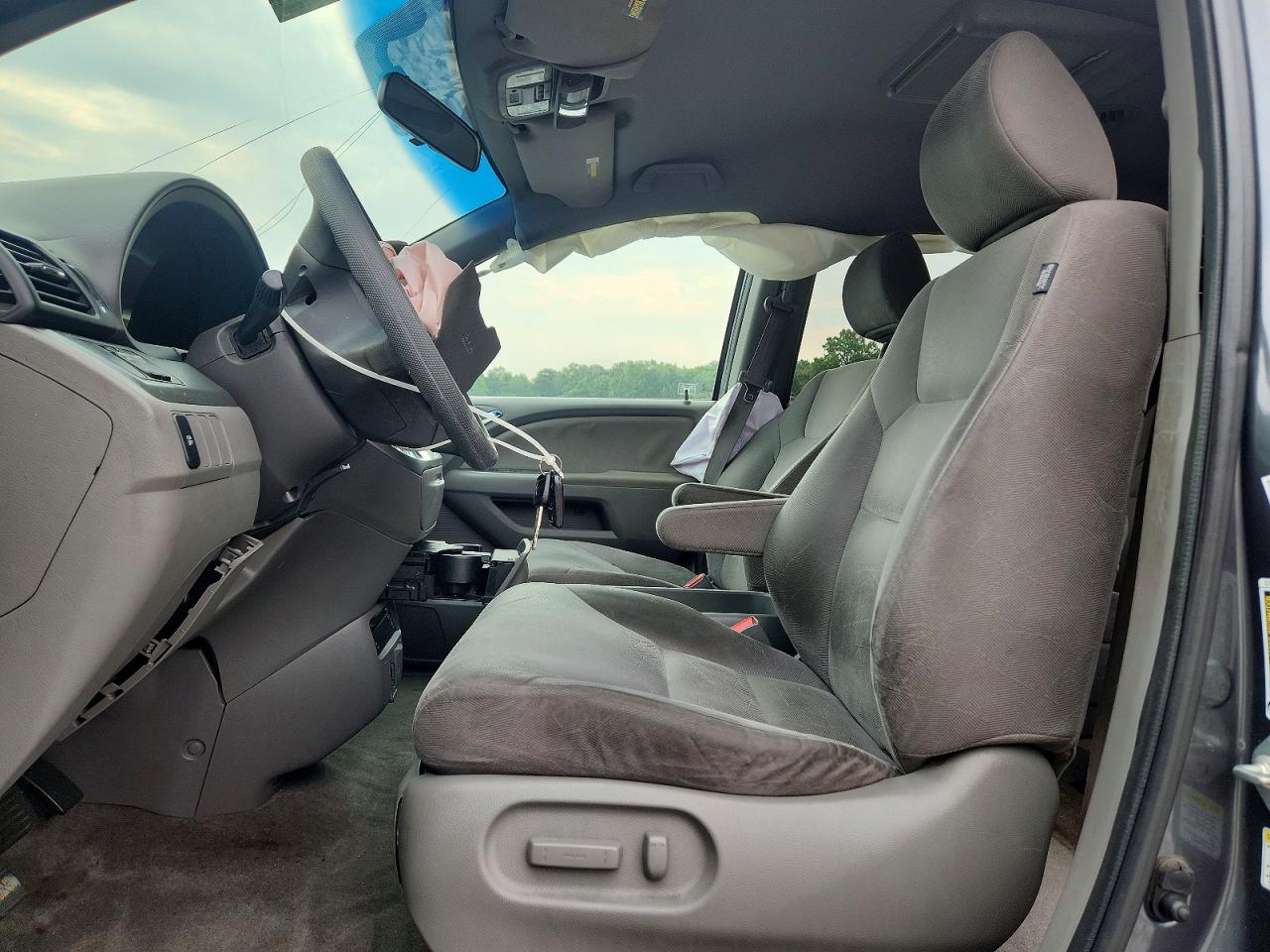 2010 Honda Odyssey Ex Серый vin: 5FNRL3H58AB108014