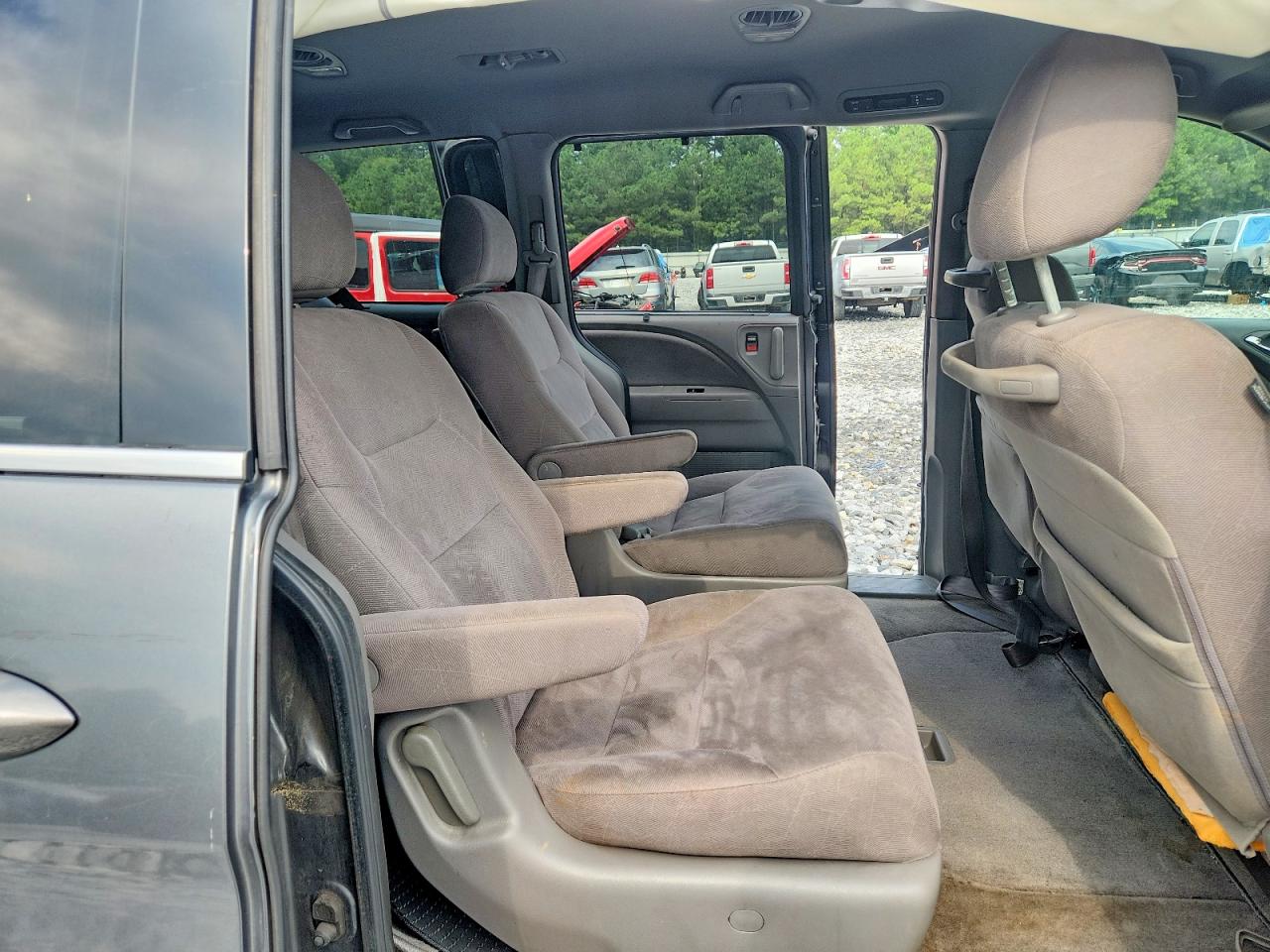 2010 Honda Odyssey Ex Серый vin: 5FNRL3H58AB108014