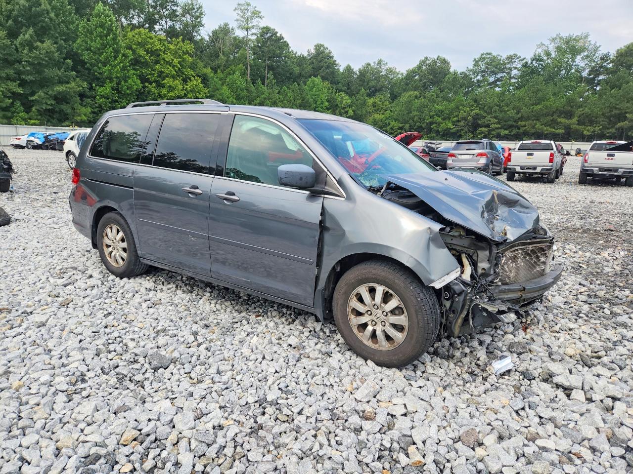 2010 Honda Odyssey Ex Серый vin: 5FNRL3H58AB108014