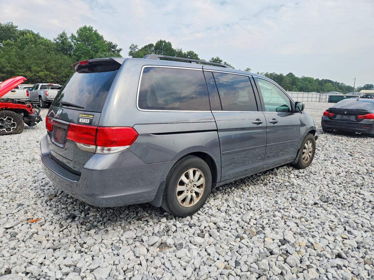 2010 Honda Odyssey Ex Серый vin: 5FNRL3H58AB108014