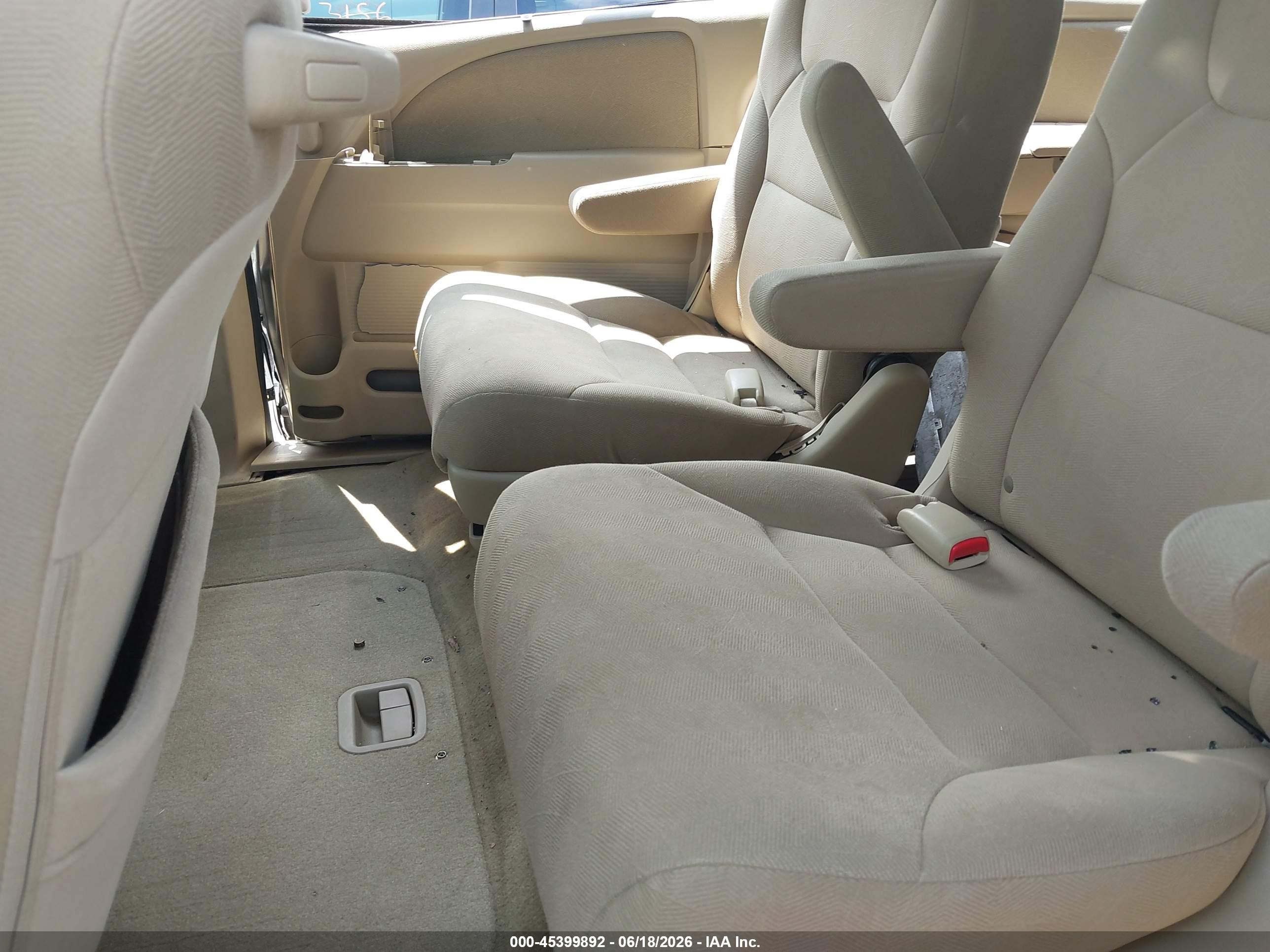 2010 Honda Odyssey Ex Brown vin: 5FNRL3H59AB105316